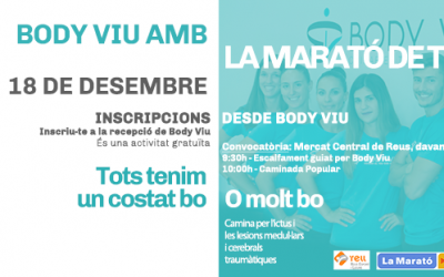 Viu La Marató de TV3 amb Body Viu
