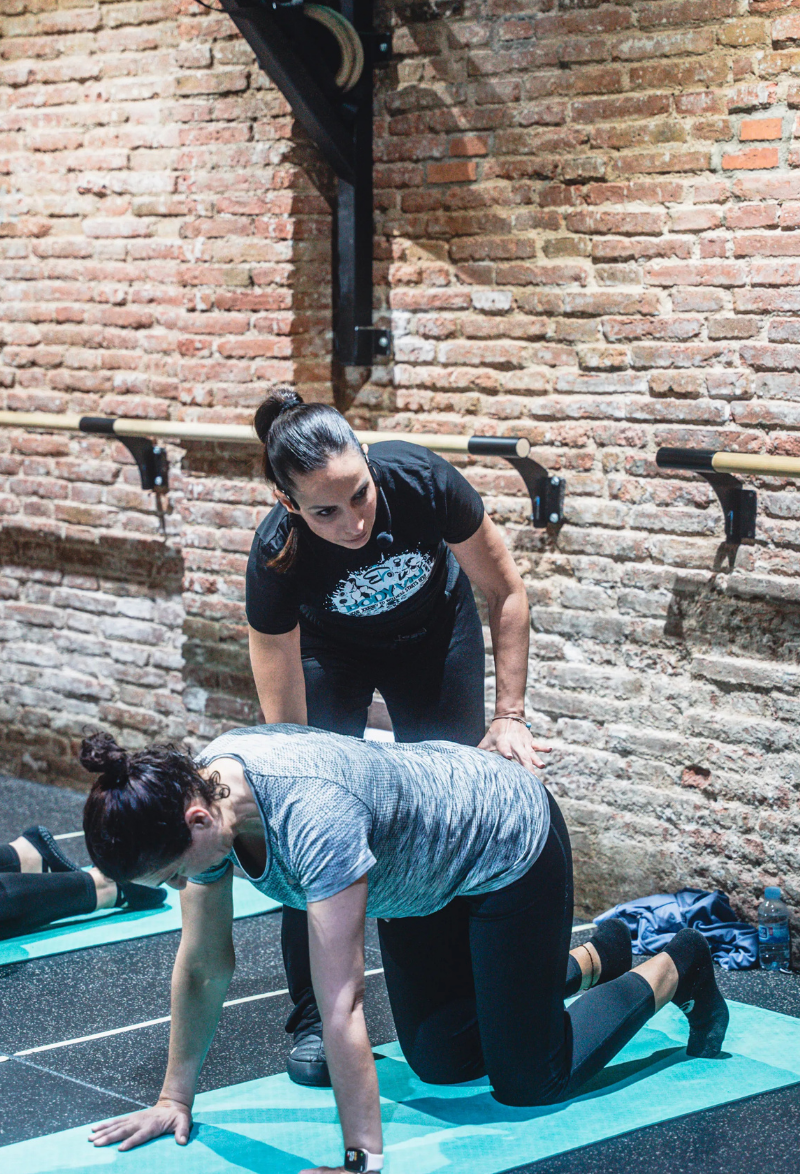 Personas haciendo ejercicio